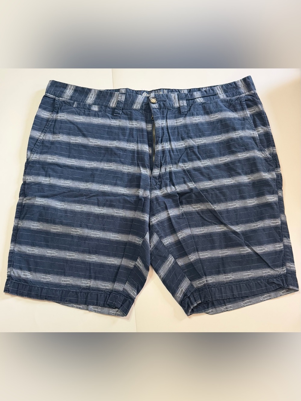 American Rag Navy and White Striped Shorts